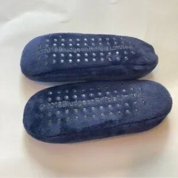 GIFT SET Def Leppard Slippers Womens 7 Calming FOOT SOAK Salt Mint Green Tea - Picture 10 of 11